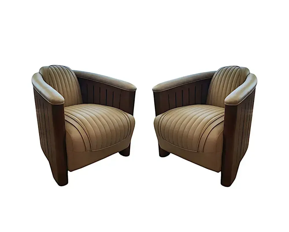 A Gorgeous Club Armchair In The Art Deco Style photo furniture