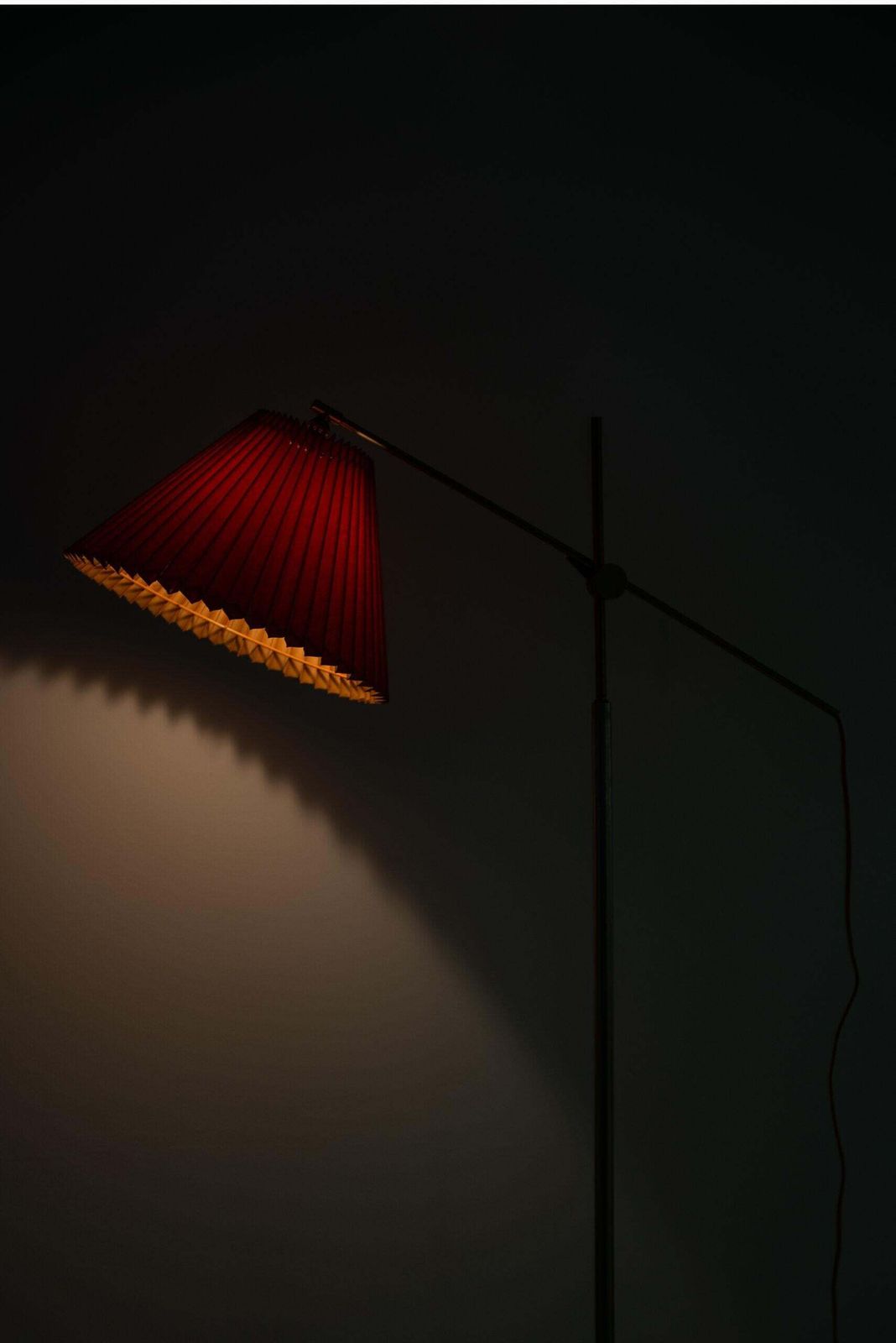 Poul Dinesen Floor Lamp Produced By Poul Dinesen In Denmark photo vintage