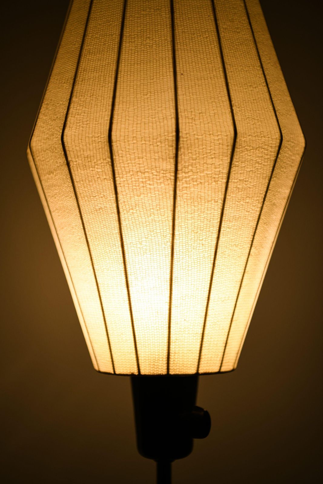 Floor Lamp In Black Lacquered Metal By Hans Bergström, 1950's photo 5521.0