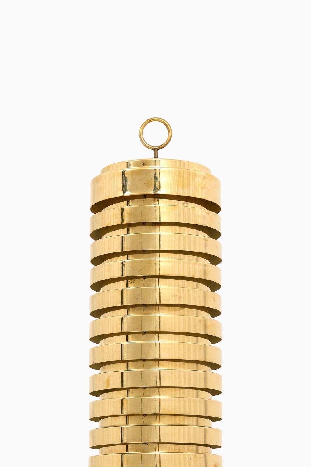 Floor Lamp In Brass By Hans Agne Jakobsson, 1950's photo Lighting