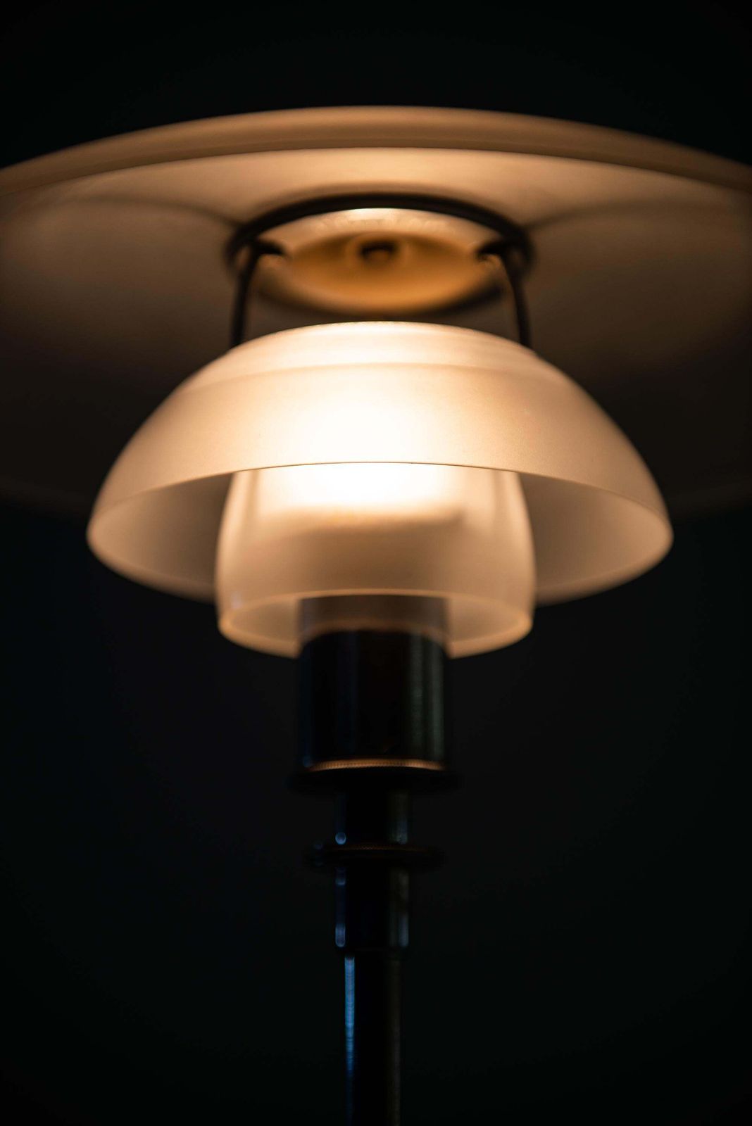 photo furniture Poul Henningsen Early Table Lamp Model Ph 3/2 By Louis Poulsen In Denmark
