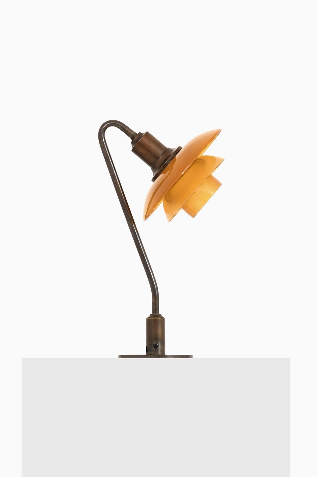 Table Lamp In Browned Brass Frame By Poul Henningsen, 1931 1933 photo furniture