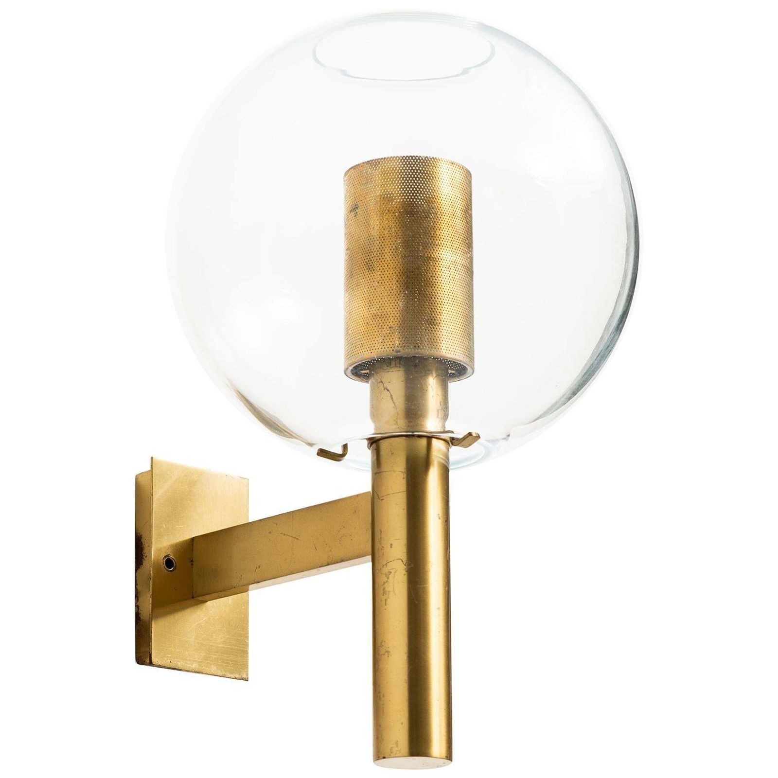 Hans Agne Jakobsson Early Wall Lamps Model V 80 By Hans Agne Jakobsson In Sweden