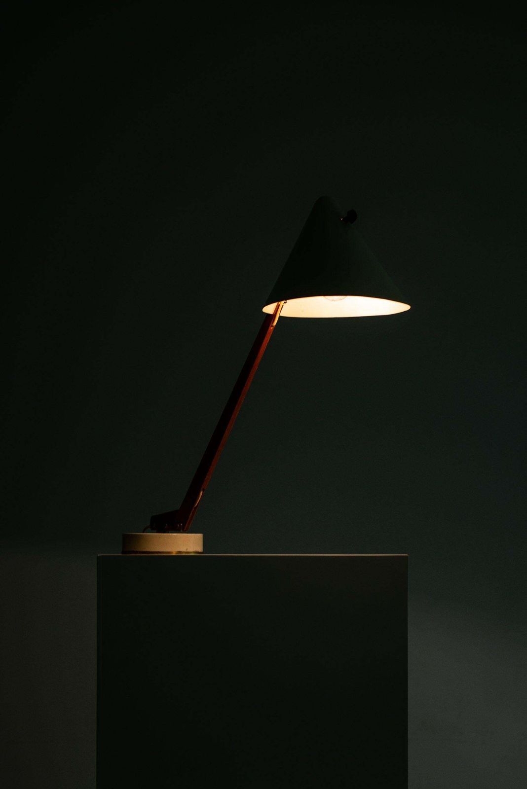 Hans Agne Jakobsson Table Lamp Model B 54 Produced By Hans Agne Jakobsson Ab photo vintage