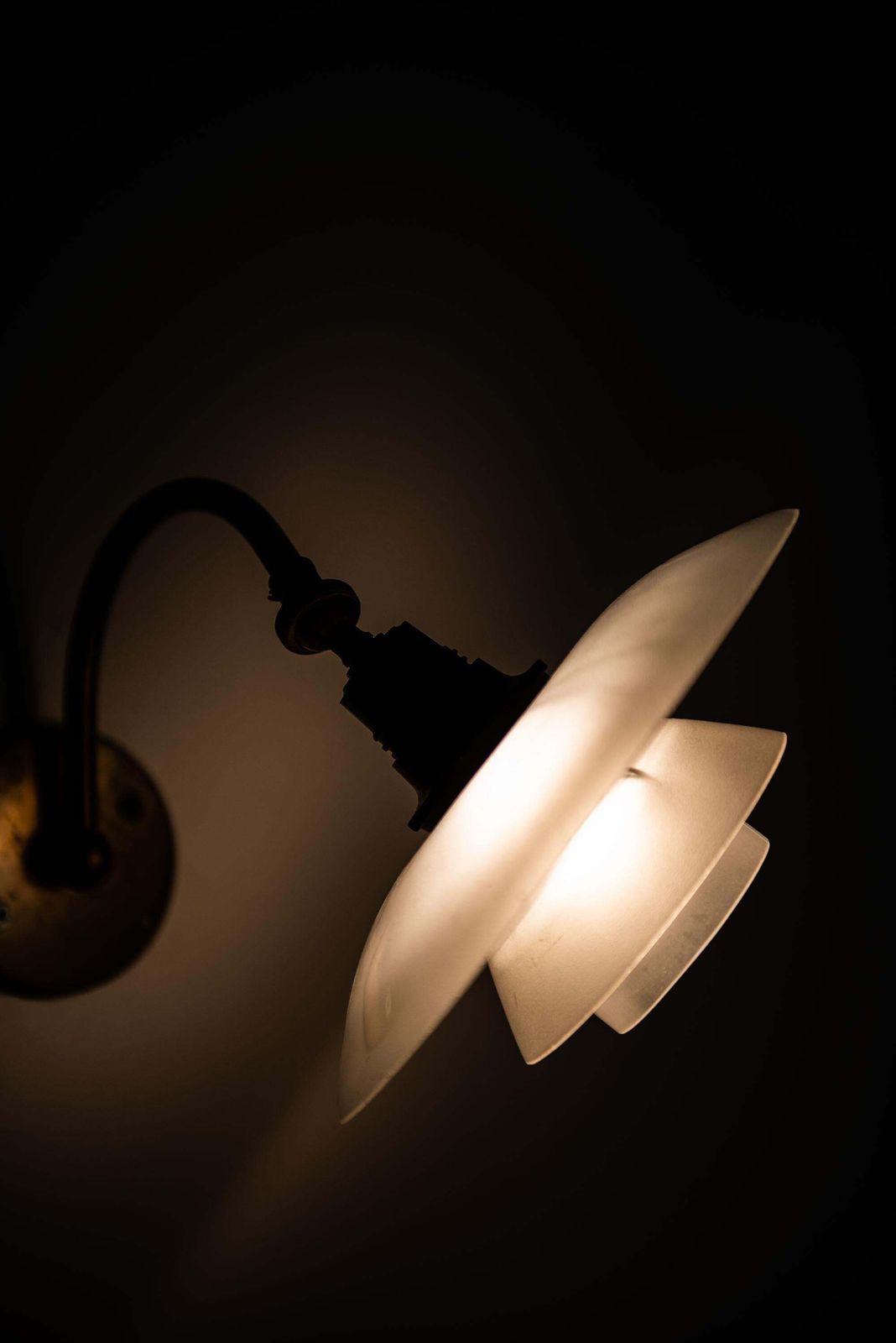 Poul Henningsen Wall Lamp Model Ph 1/1 By Louis Poulsen In Denmark photo vintage