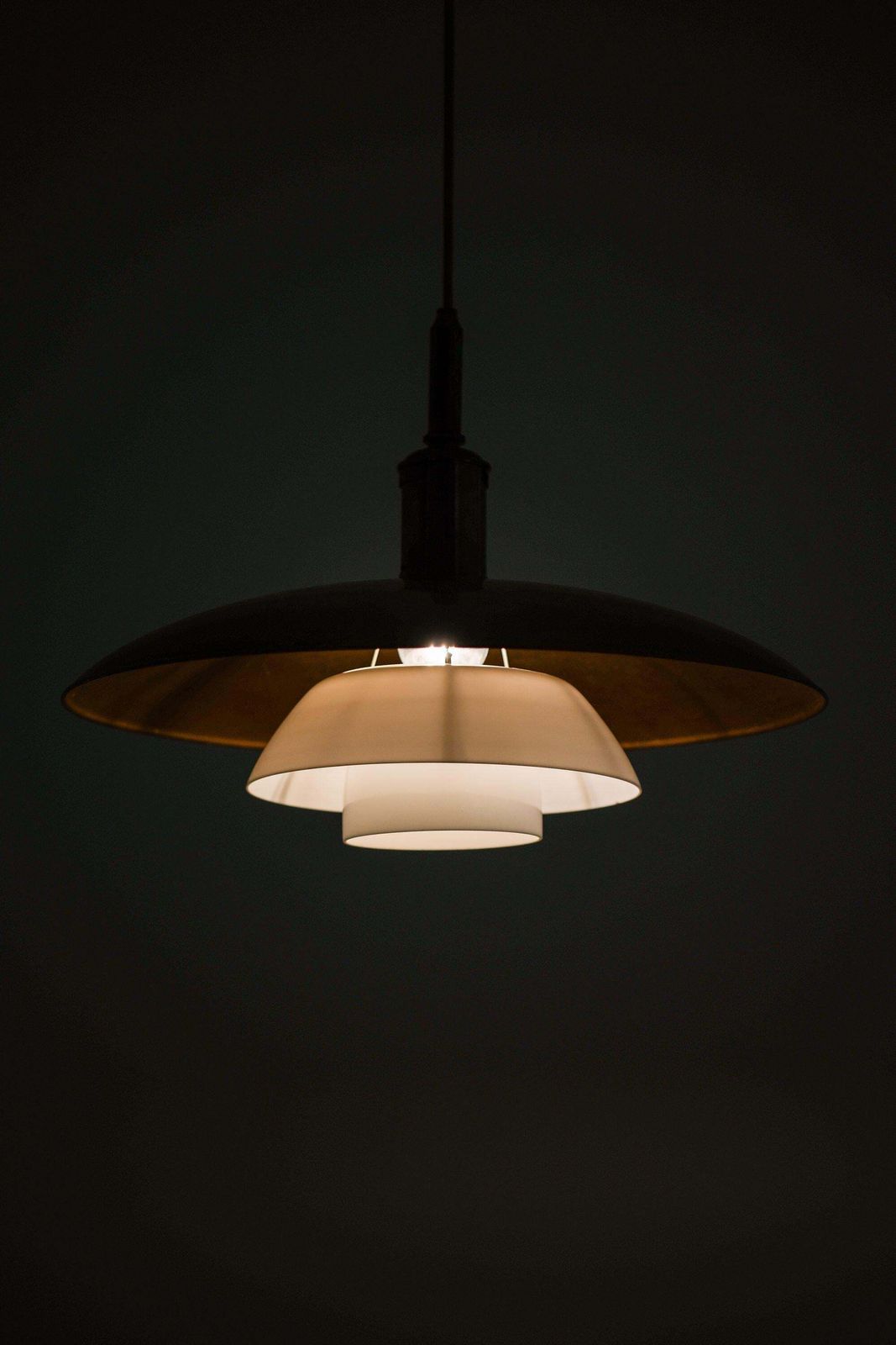 Ceiling Lamp In Copper And Glass By Poul Henningsen, 1930's photo 21233.0