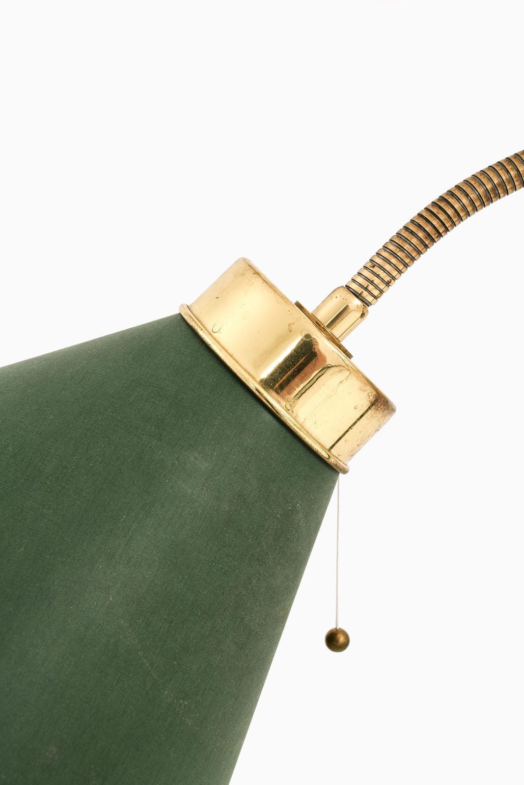 Floor Lamp In Brass, Black Metal And Original Shades By Josef Frank, 1938 photo for sale