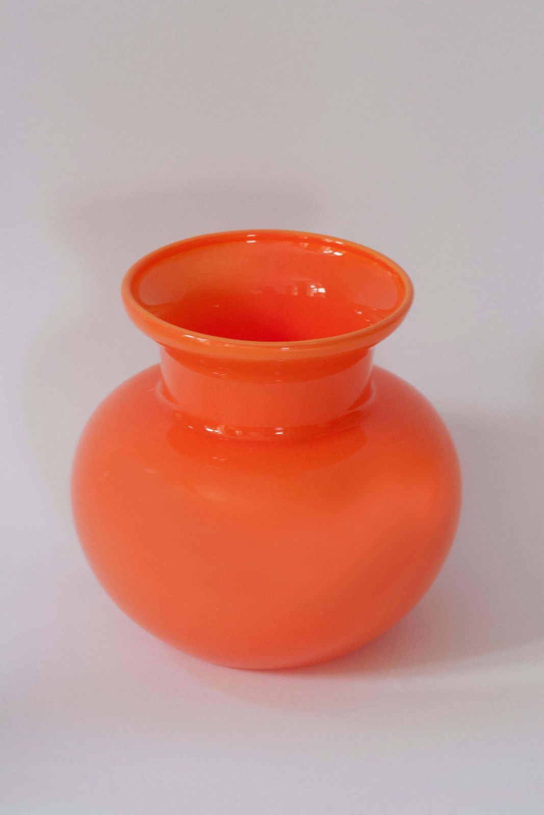 Vintage Orange Small Vase, 20th Century, Europe, 1960s photo buy