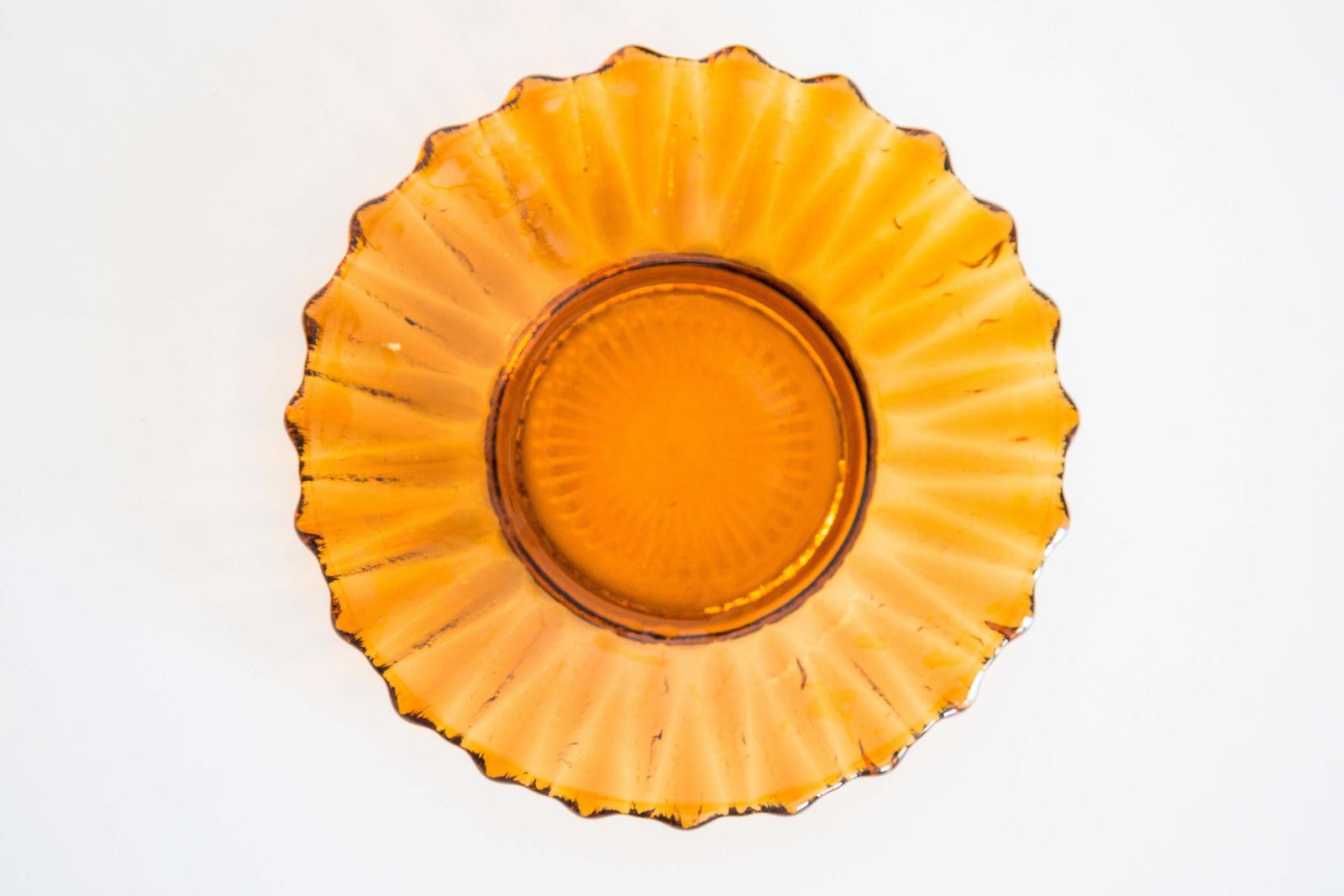 Set Of Four Mid Century Tea Glasses And Plates, Europe, 1960s photo vintage