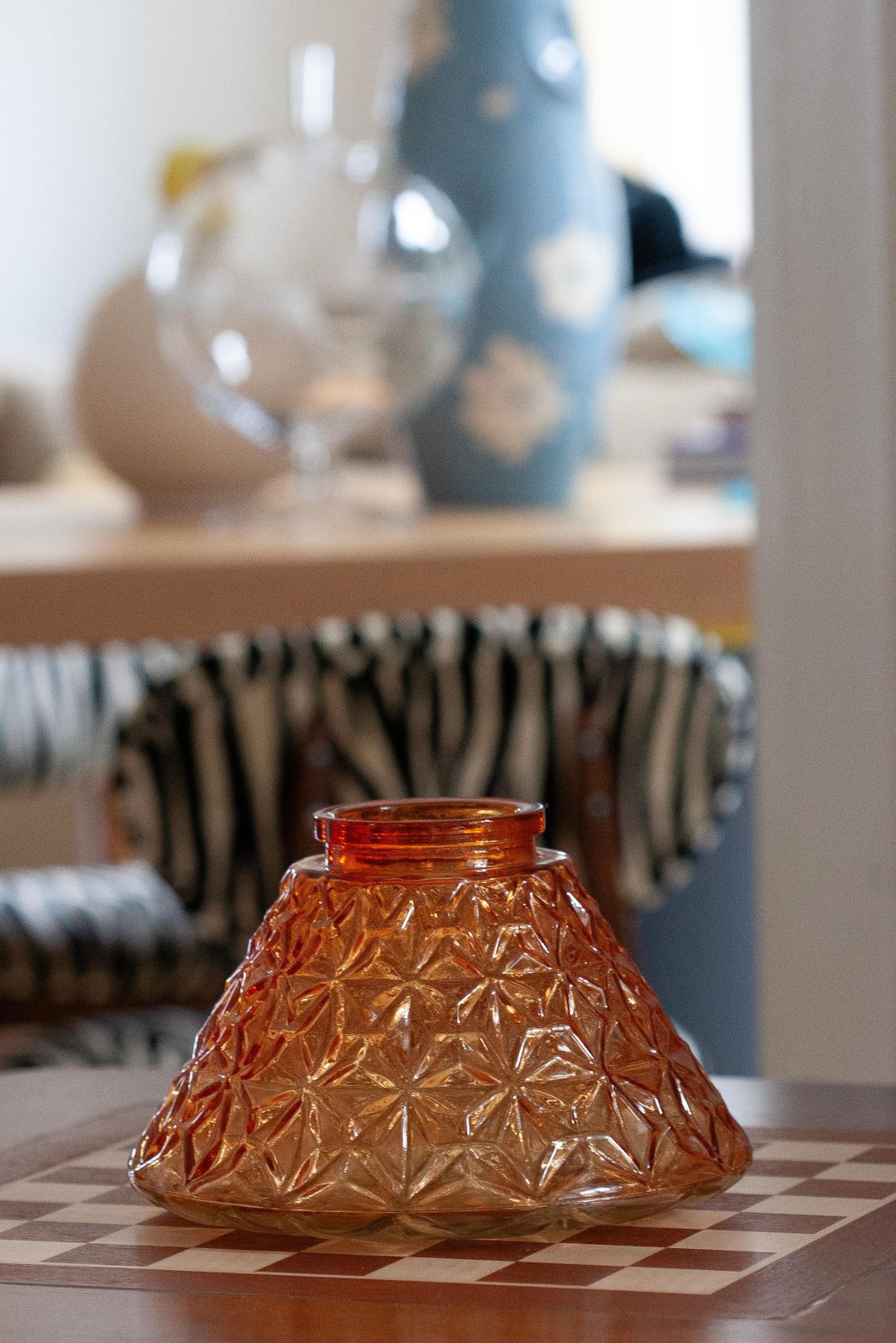 Vintage Orange Vase, 20th Century, Europe, 1960s photo for sale