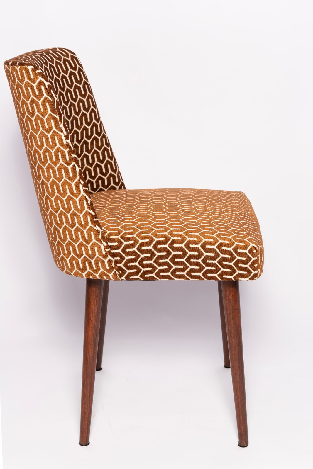 Mid Century Chocolate Brown 'Shell' Chair, Europe, 1960s photo vintage