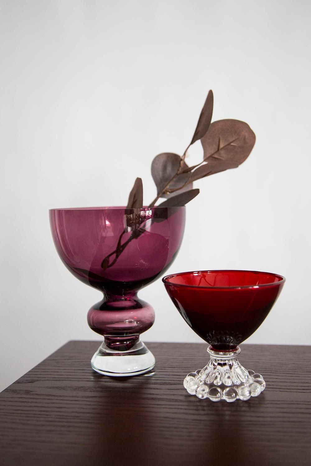 Mid Century Vintage Purple Small Vase, Europe, 1960s photo for sale
