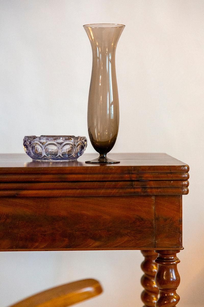 Mid Century Vintage Beige Slim Vase, Europe, 1960s photo 77.0