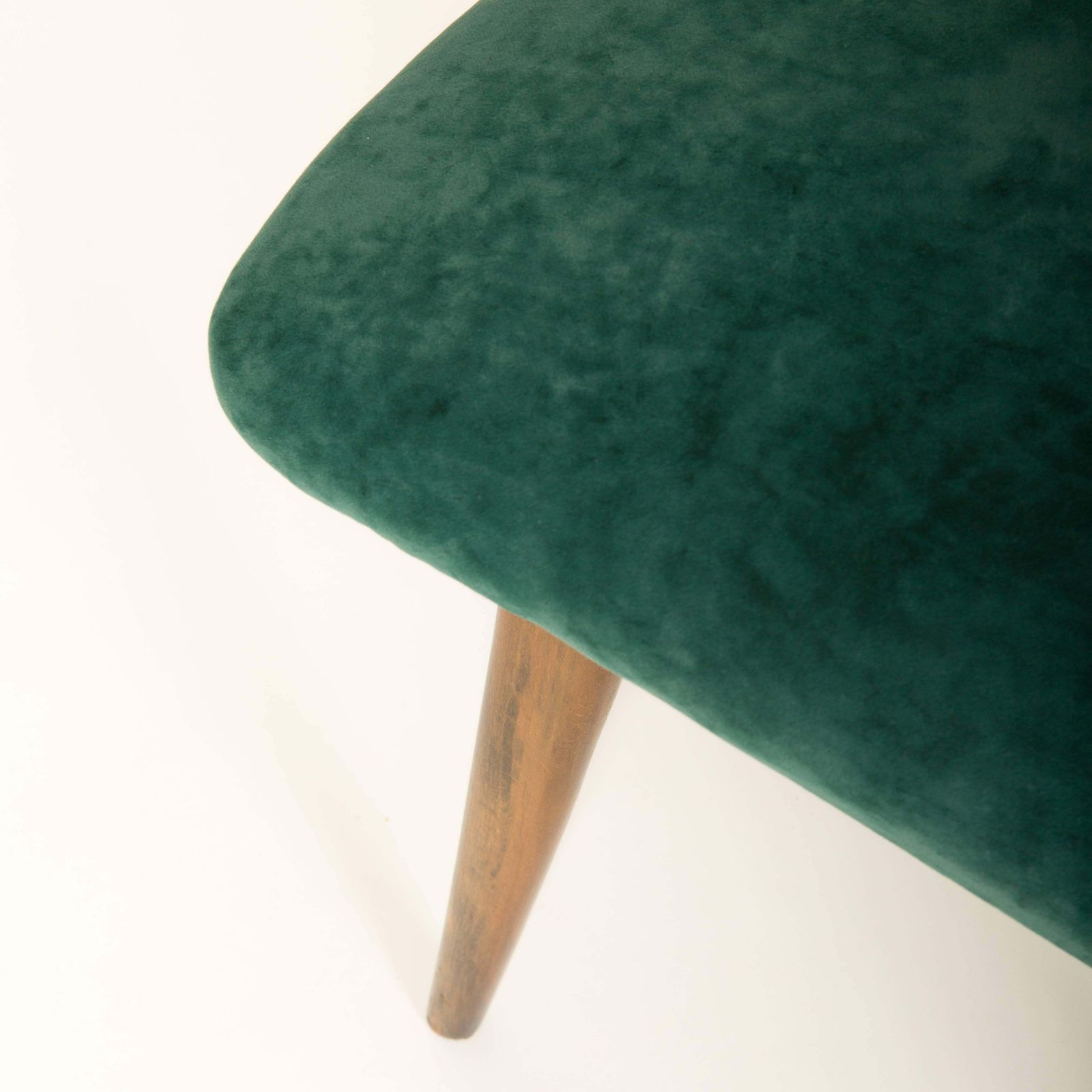 20th Century Dark Green Velvet Chair, 1960s photo vinterior