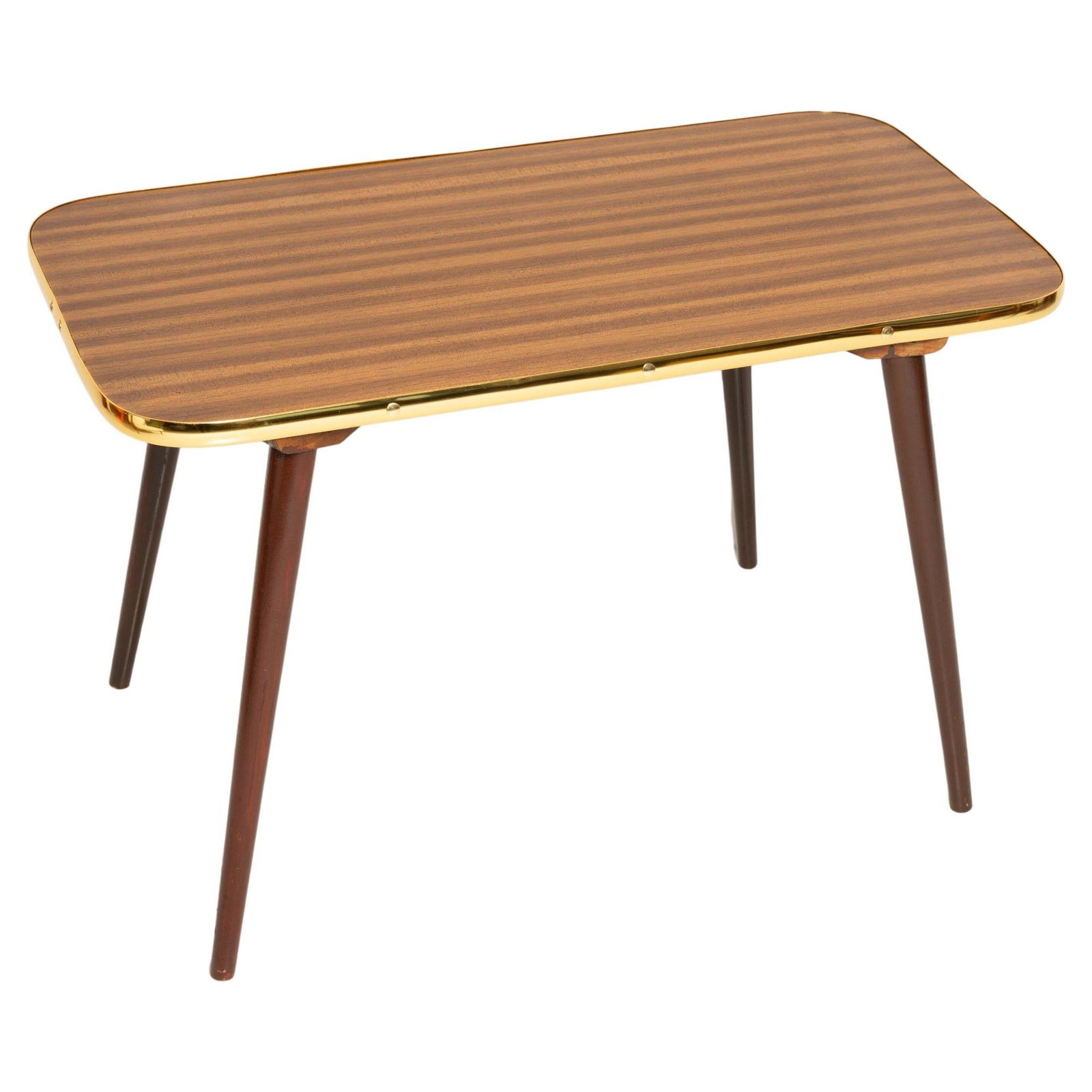 Mid Century Modern Coffee Table, Hollywood Regency Style, Wood, Poland, 1960s
