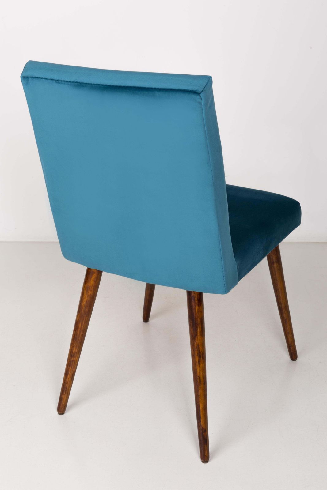 Mid Century Gray Wool Chair, Poland, 1960s. photo 425.0