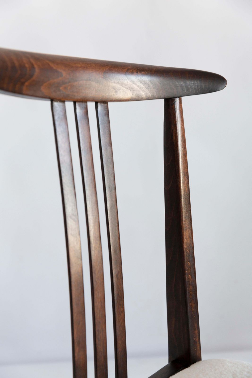 Mid Century Modern Light Boucle Chair, Designed By M. Zielinski, Europe, 1960s photo buy