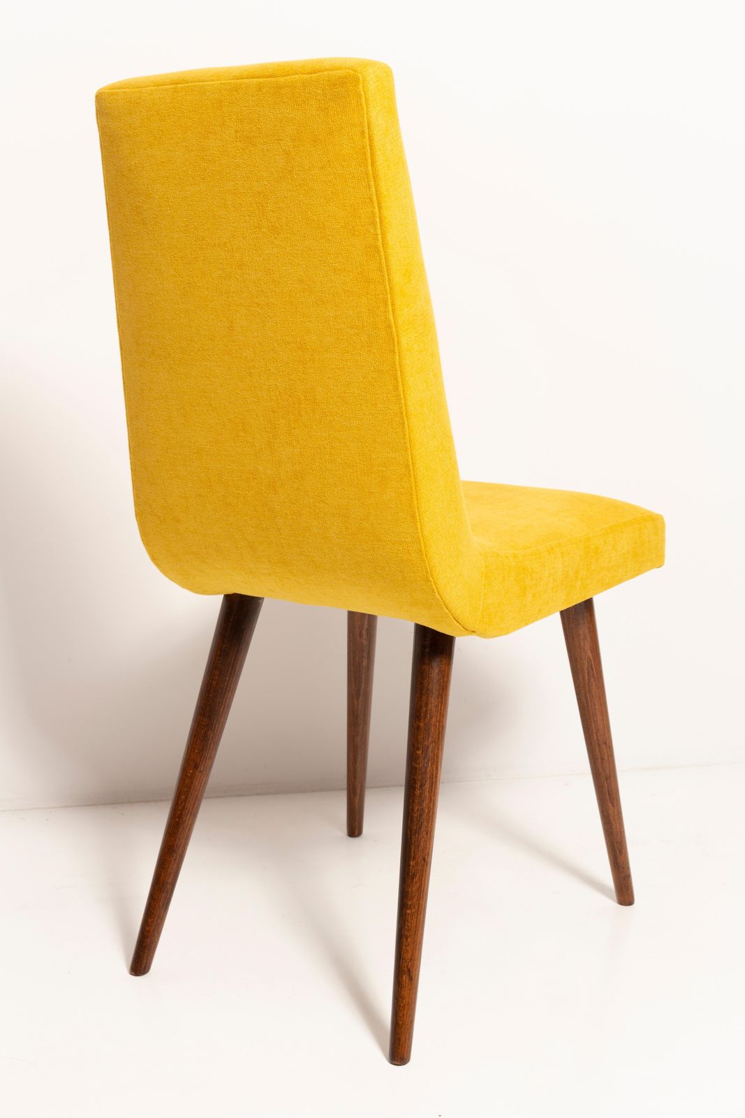 20th Century Mustard Yellow Wool Chair, Rajmund Halas, Europe, 1960s photo vinterior
