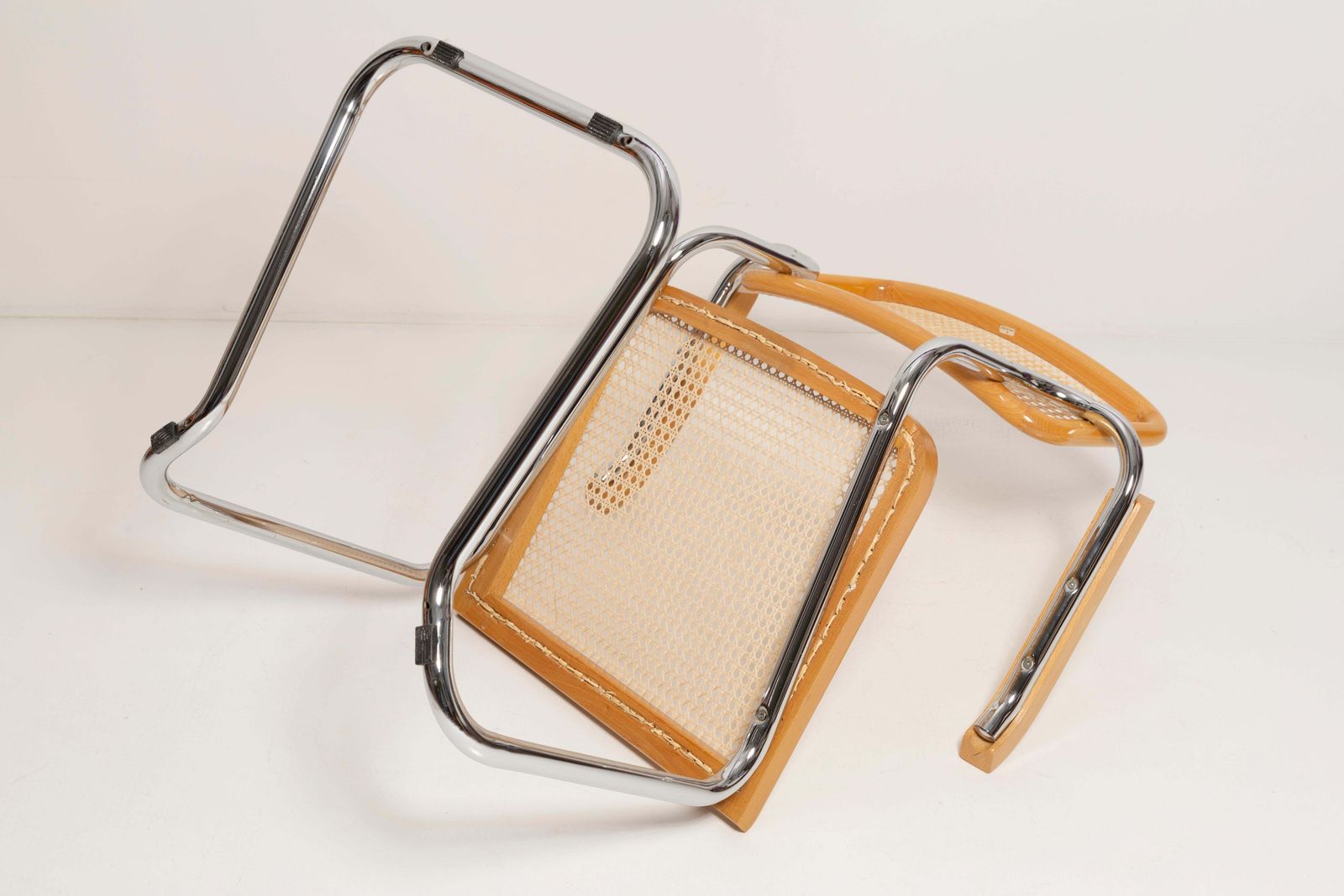 photo for sale Midcentury Cesca Rattan Chair, Marcel Breuer, Italy, 1960s