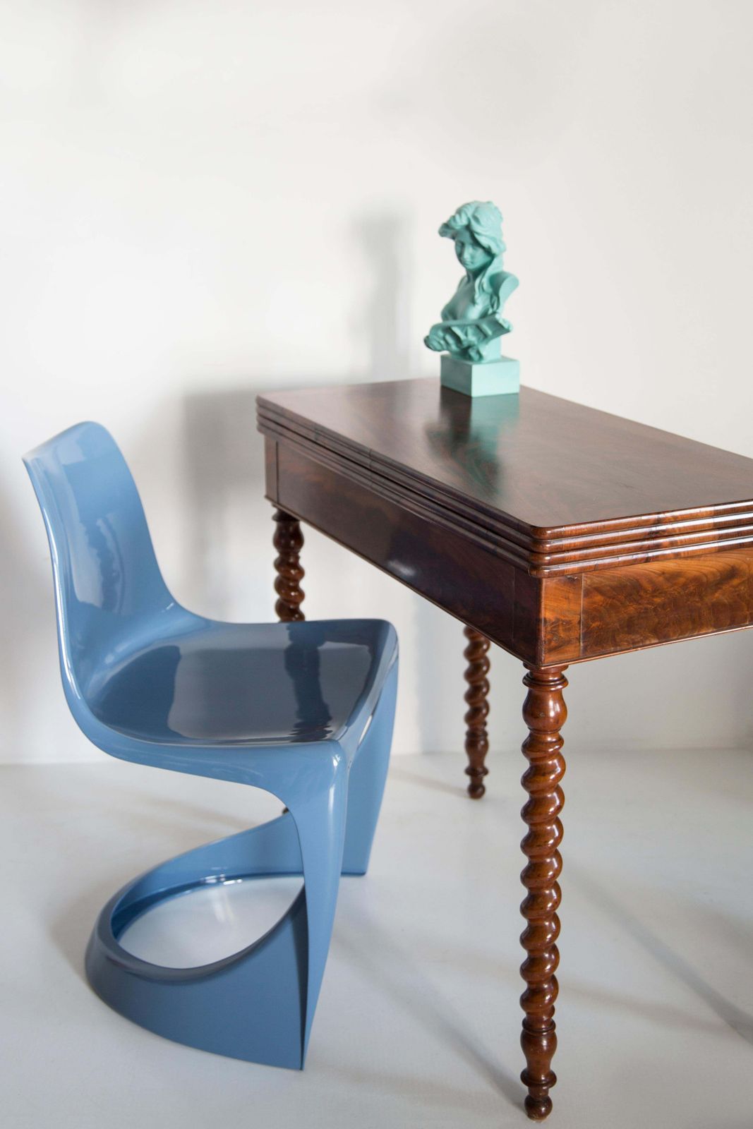 photo furniture Mid Century Blue Cado Chair, Steen østergaard, Europe, 1960s