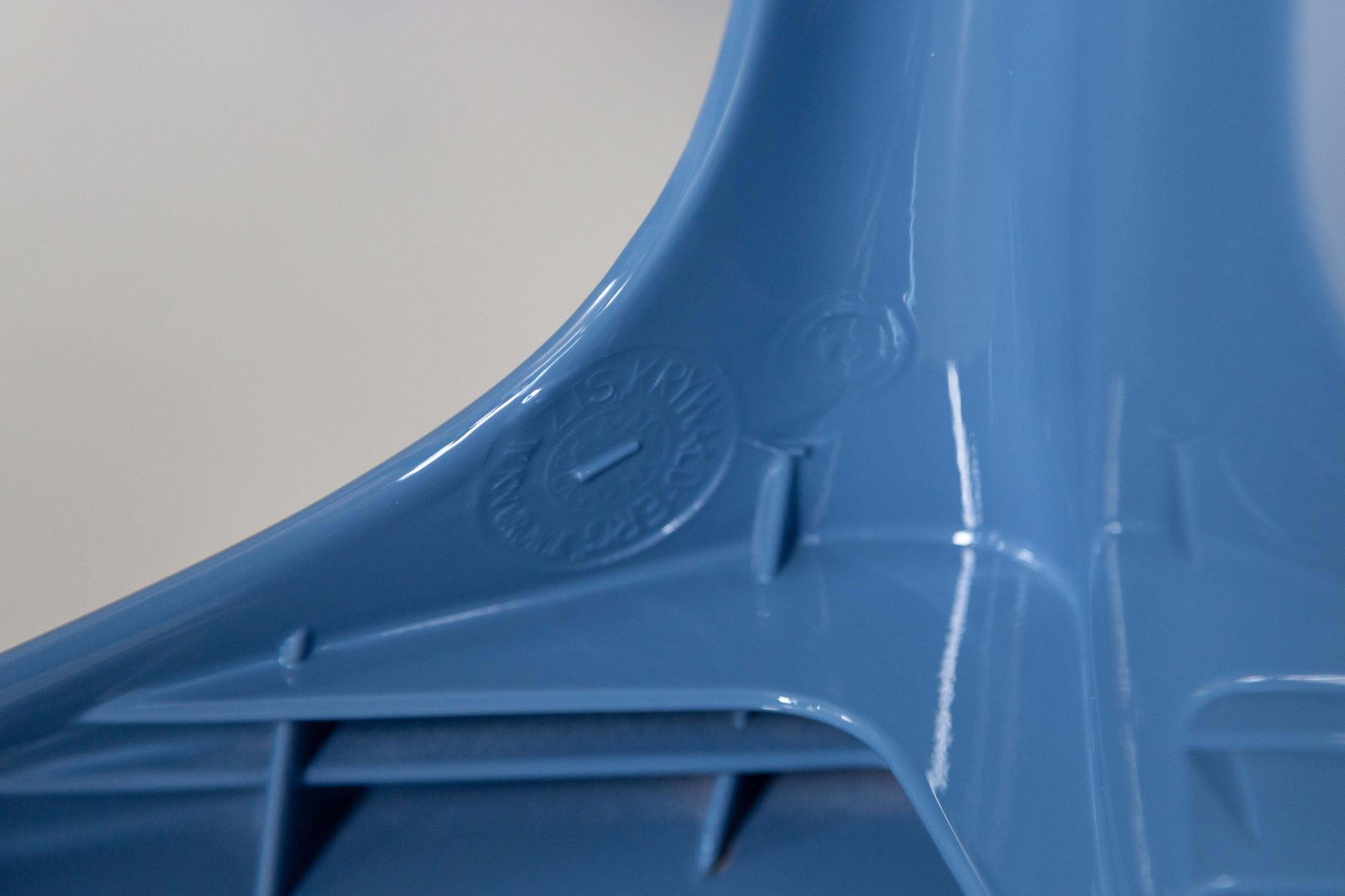 765.0 Mid Century Blue Cado Chair, Steen østergaard, Europe, 1960s photo
