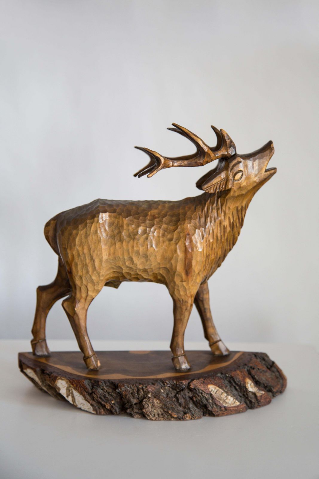 Mid 20th Century Medium Deep Wood Sculpture, Europe, Poland, 1960s photo vinterior