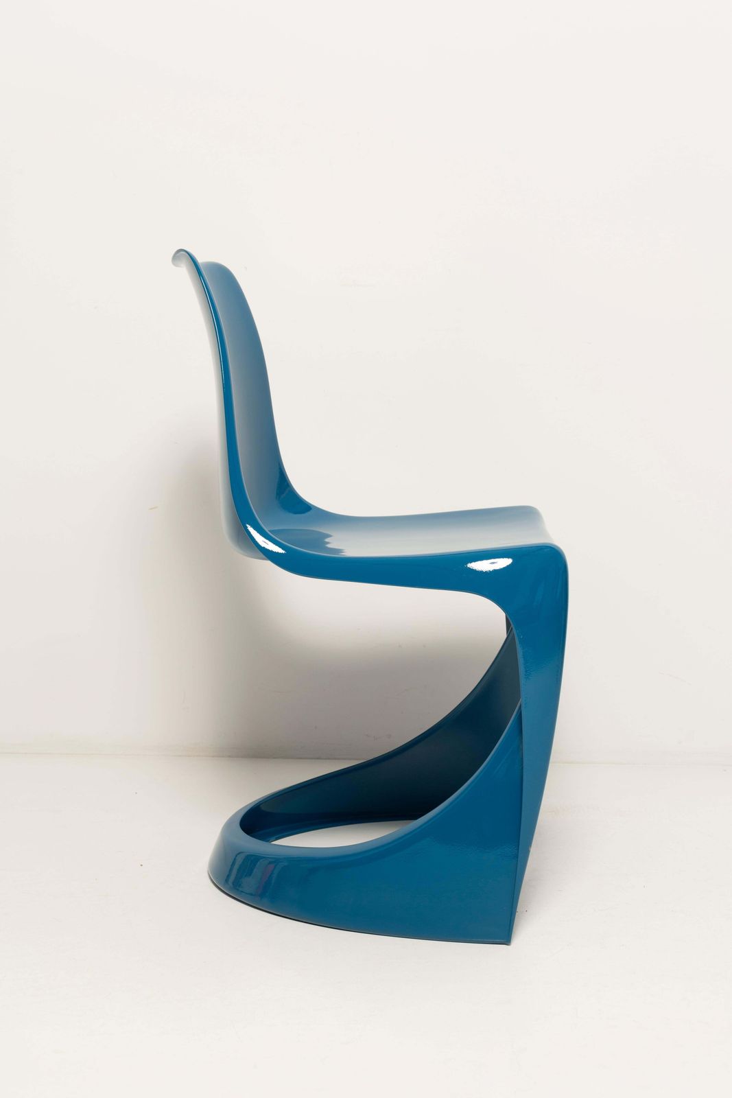 Mid Century Zeeblauw Cado Stoel, Steen østergaard, Europa, Jaren 1960 photo Meubels