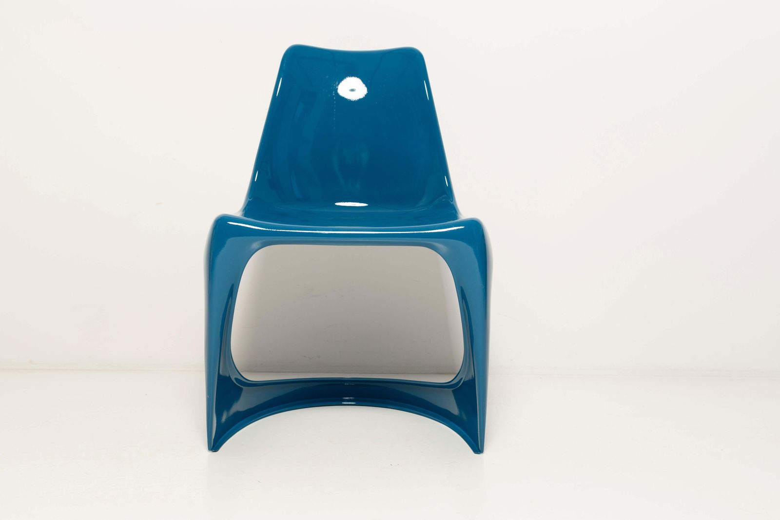 Meubels Mid Century Zeeblauw Cado Stoel, Steen østergaard, Europa, Jaren 1960 photo