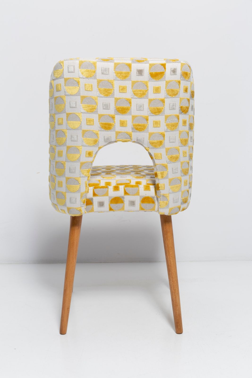 Mid Century Yellow Mustard 'Shell' Chair, 1960s photo buy
