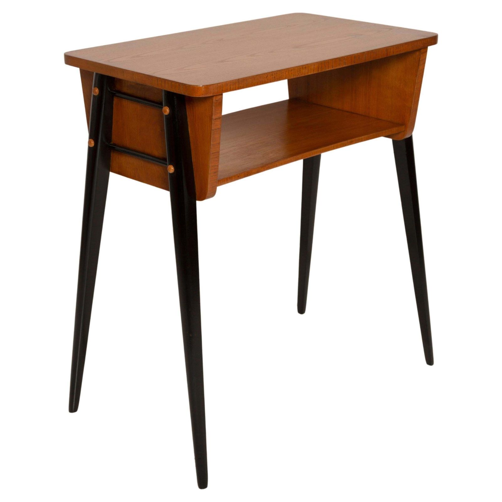 Mid Century Modern Desk Table, Vintage, Art Deco, Europe, Poland, 1960s