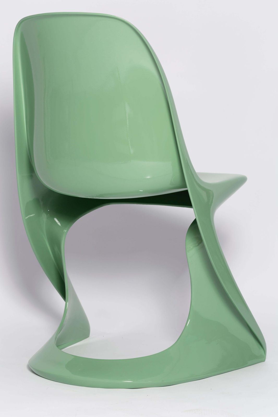 Mid Century Casalino Chair In Jade Green, Alexander Begge, Casala, Germany 1970s photo vinterior