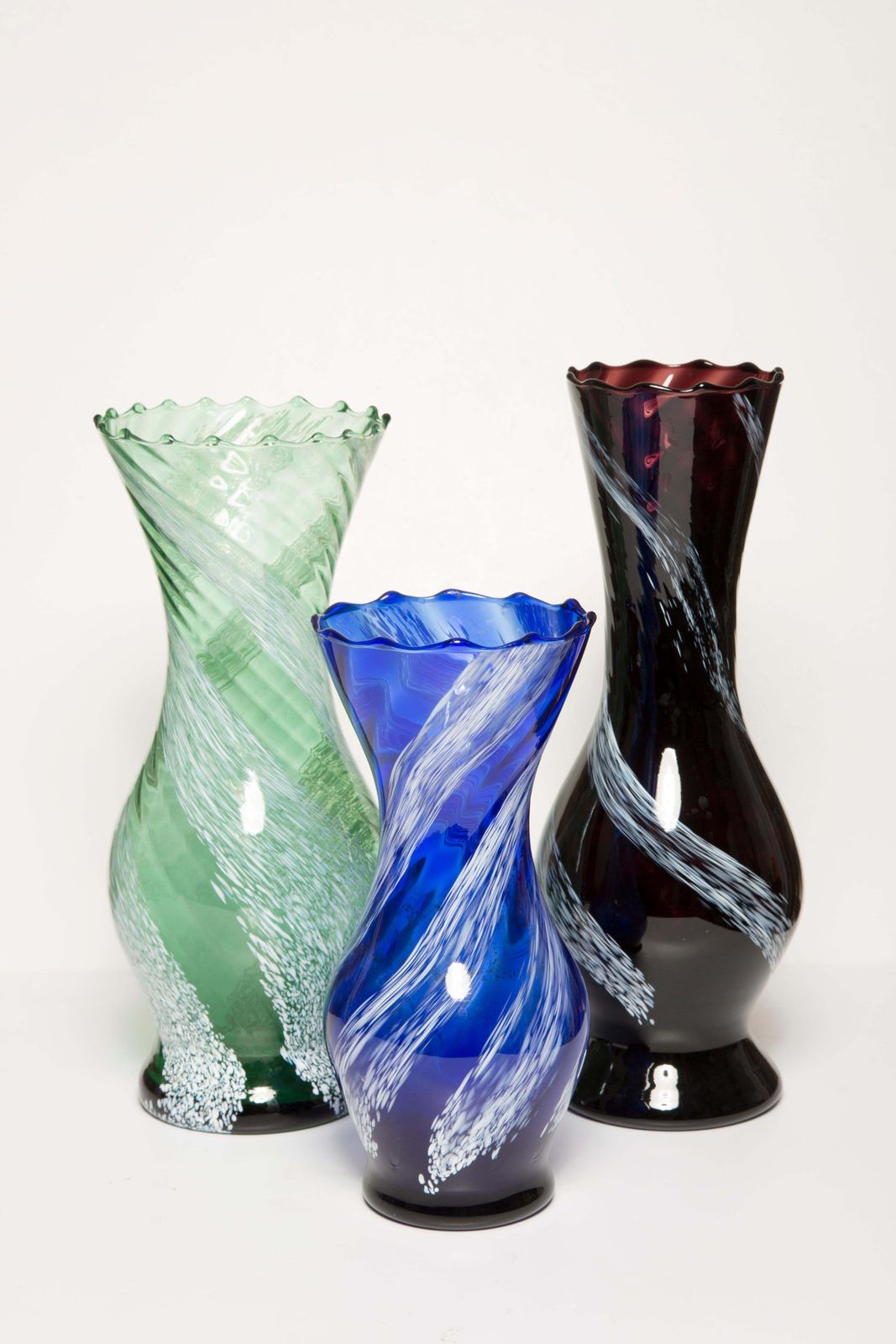 Set Of Three Midcentury Vases, Europe, 1960s photo furniture