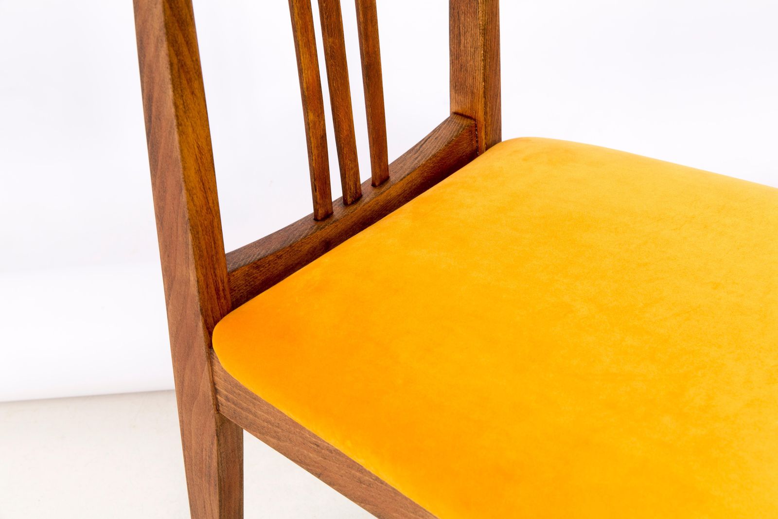 Set Of Two Yellow Chairs, By Zielinski, Poland, 1960s photo buy