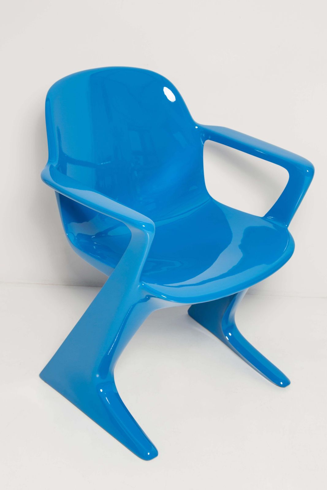 Blue Kangaroo Chair Designed By Ernst Moeckl, Germany, 1968 photo Furniture