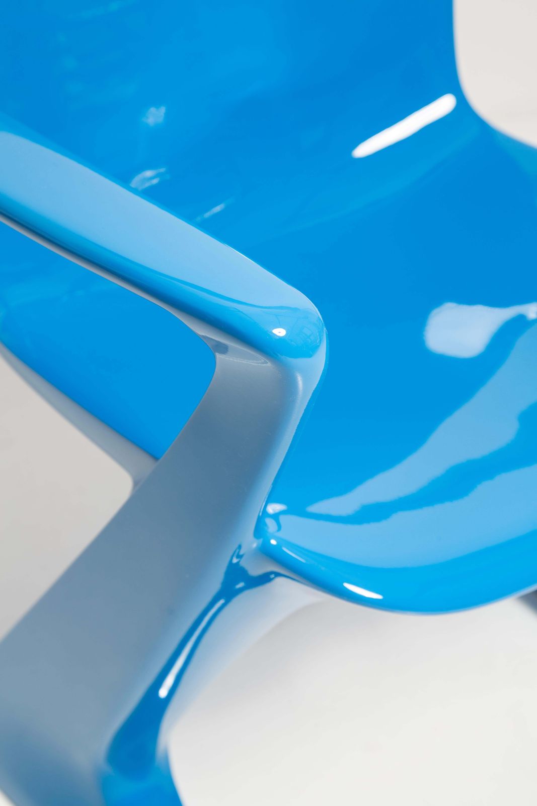 photo for sale Blue Kangaroo Chair Designed By Ernst Moeckl, Germany, 1968