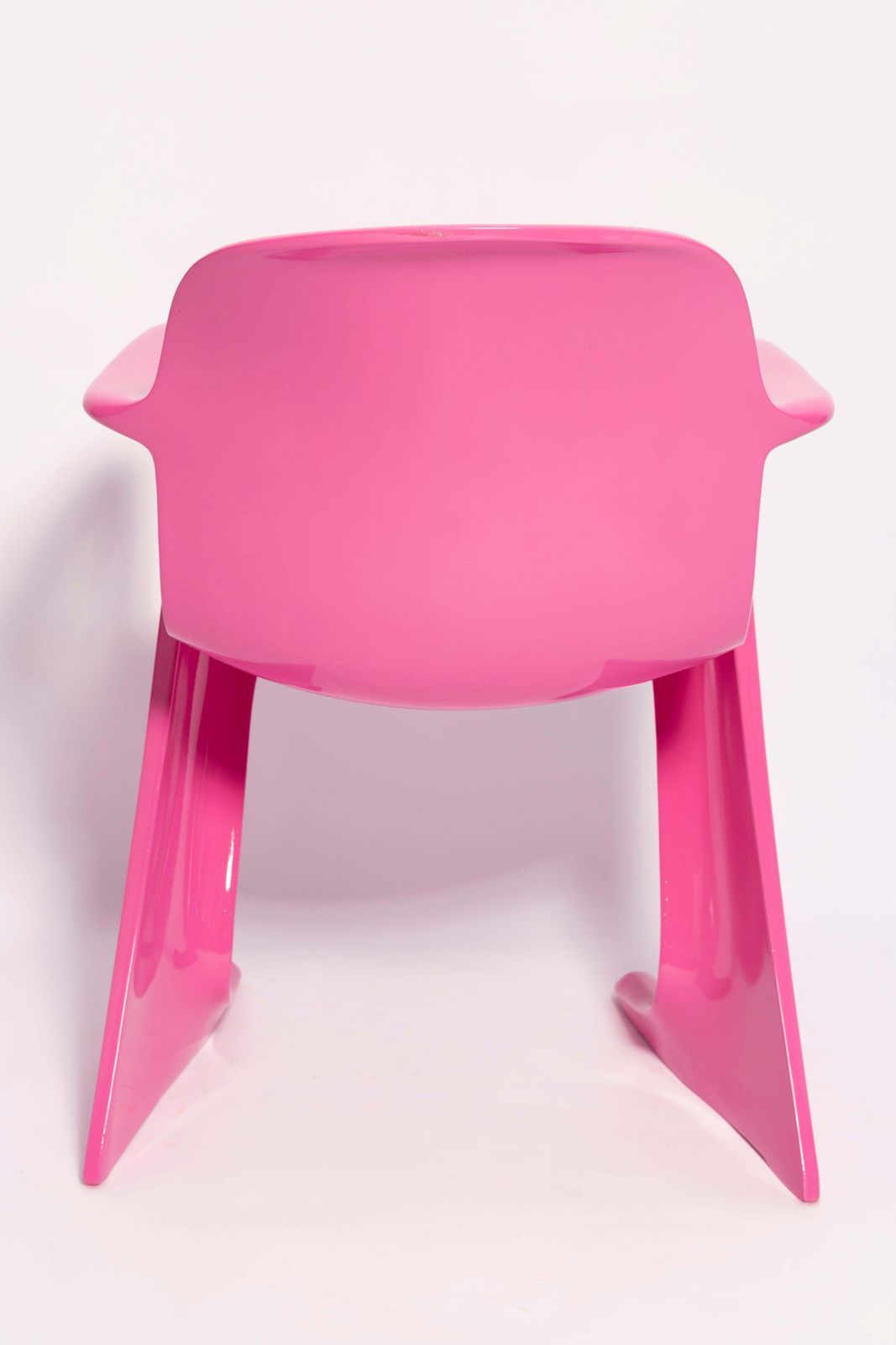Mid Century Pink Kangaroo Chair Designed By Ernst Moeckl, Germany, 1968 photo buy