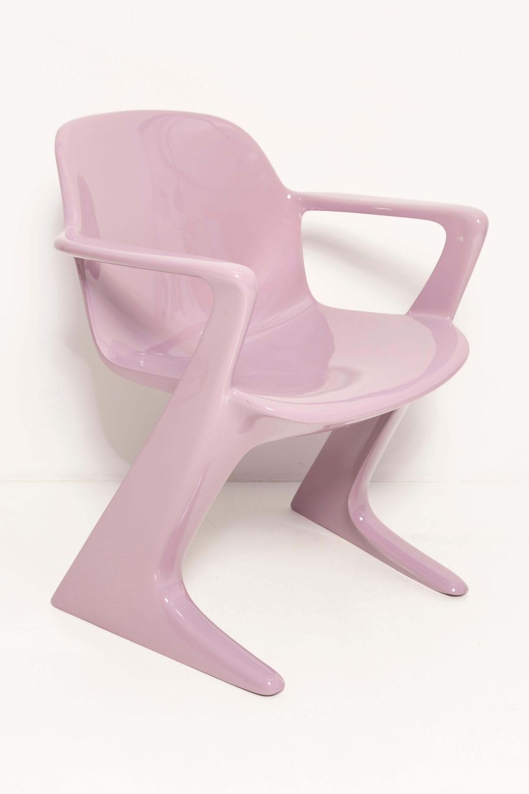 Mid Century Lavender Kangaroo Chair Designed By Ernst Moeckl, Germany, 1968 photo furniture