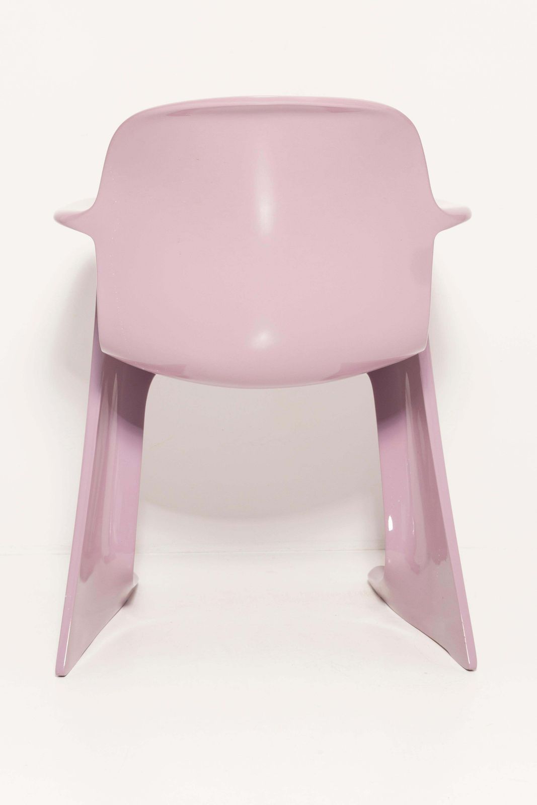 photo for sale Mid Century Lavender Kangaroo Chair Designed By Ernst Moeckl, Germany, 1968