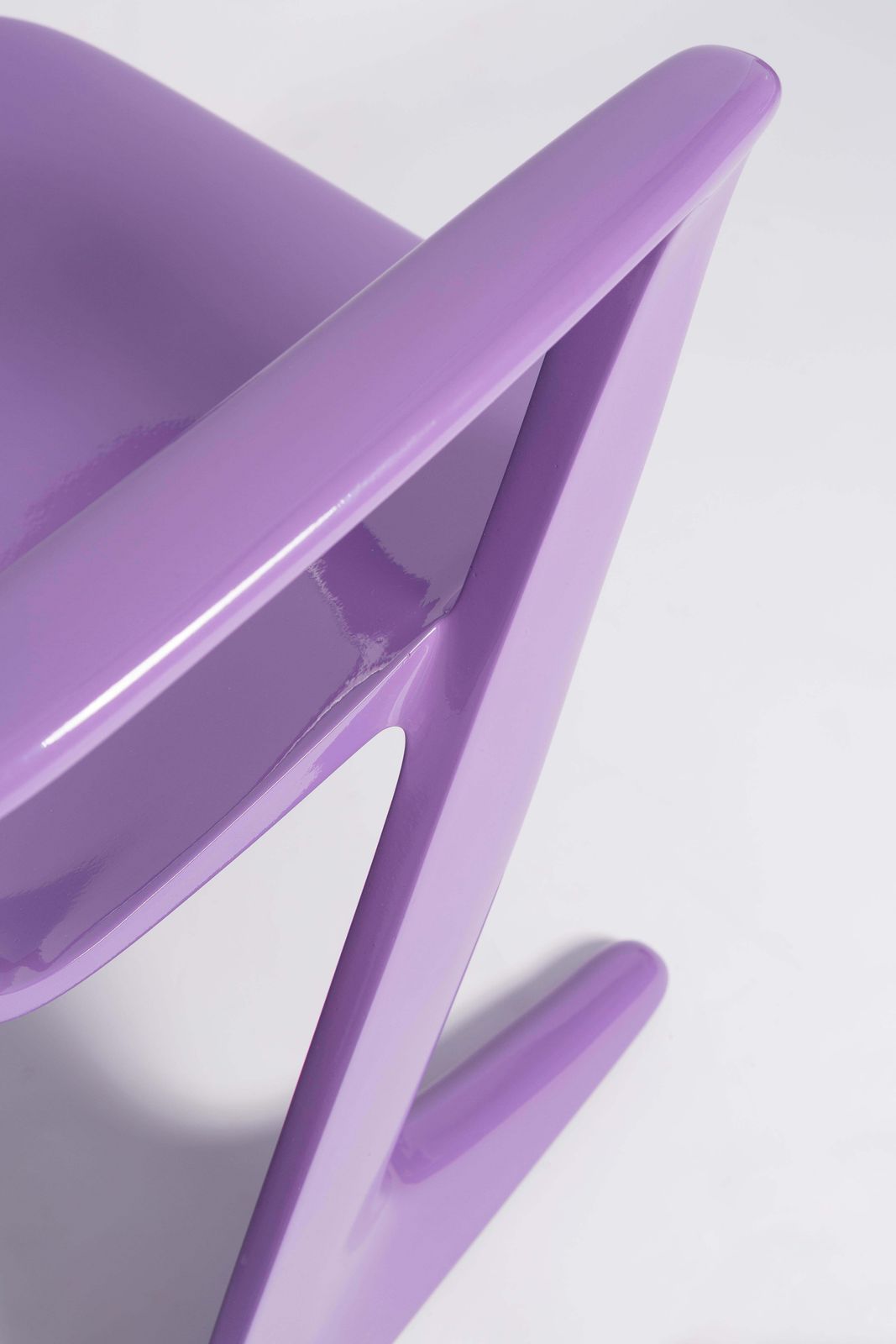 Blue Lilac Kangaroo Chair Designed By Ernst Moeckl, Germany, 1968 photo buy