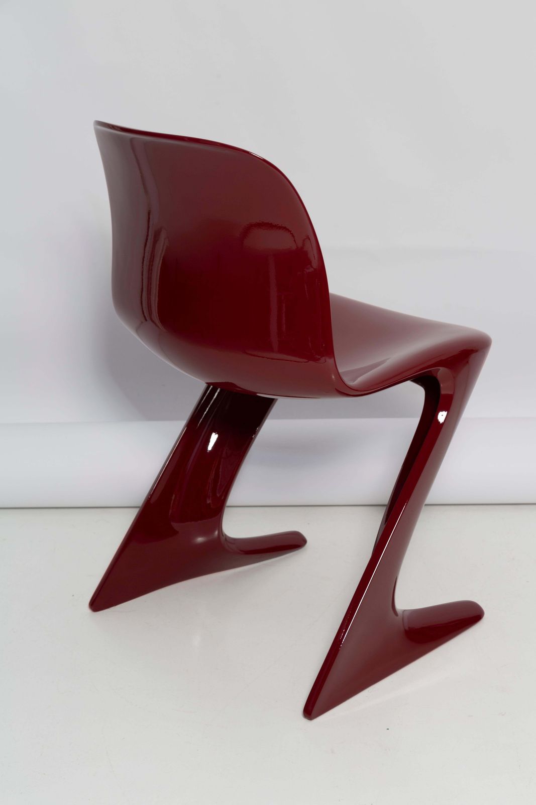 Dark Red Wine Kangaroo Chair Designed By Ernst Moeckl, Germany, 1968 photo vinterior