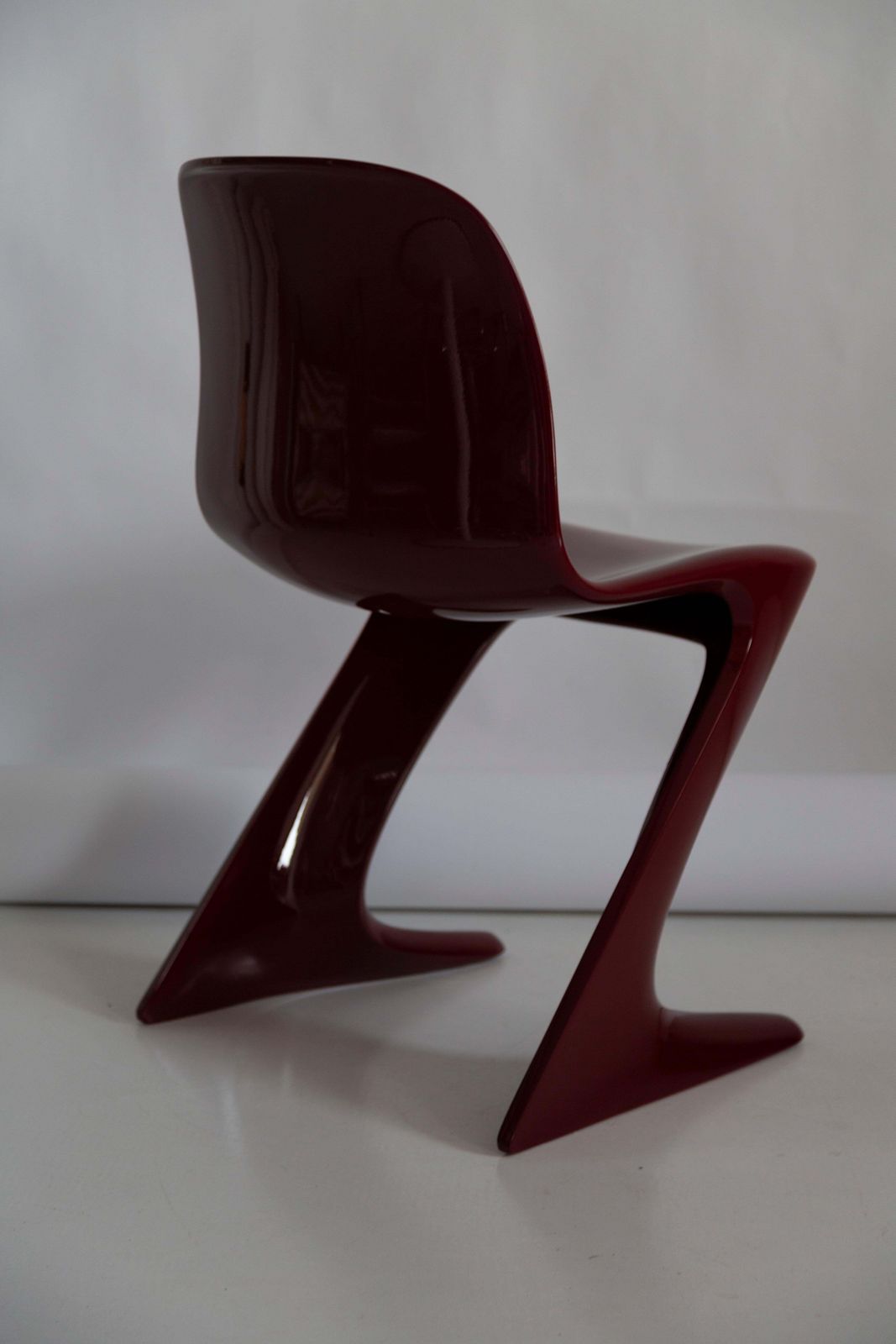 Dark Red Wine Kangaroo Chair Designed By Ernst Moeckl, Germany, 1968 photo buy