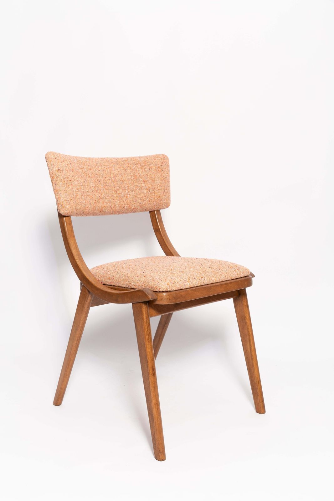 Set Of Four Mid Century Wool Chairs, Rajmund Halas, Europe, 1960s photo 1702.0