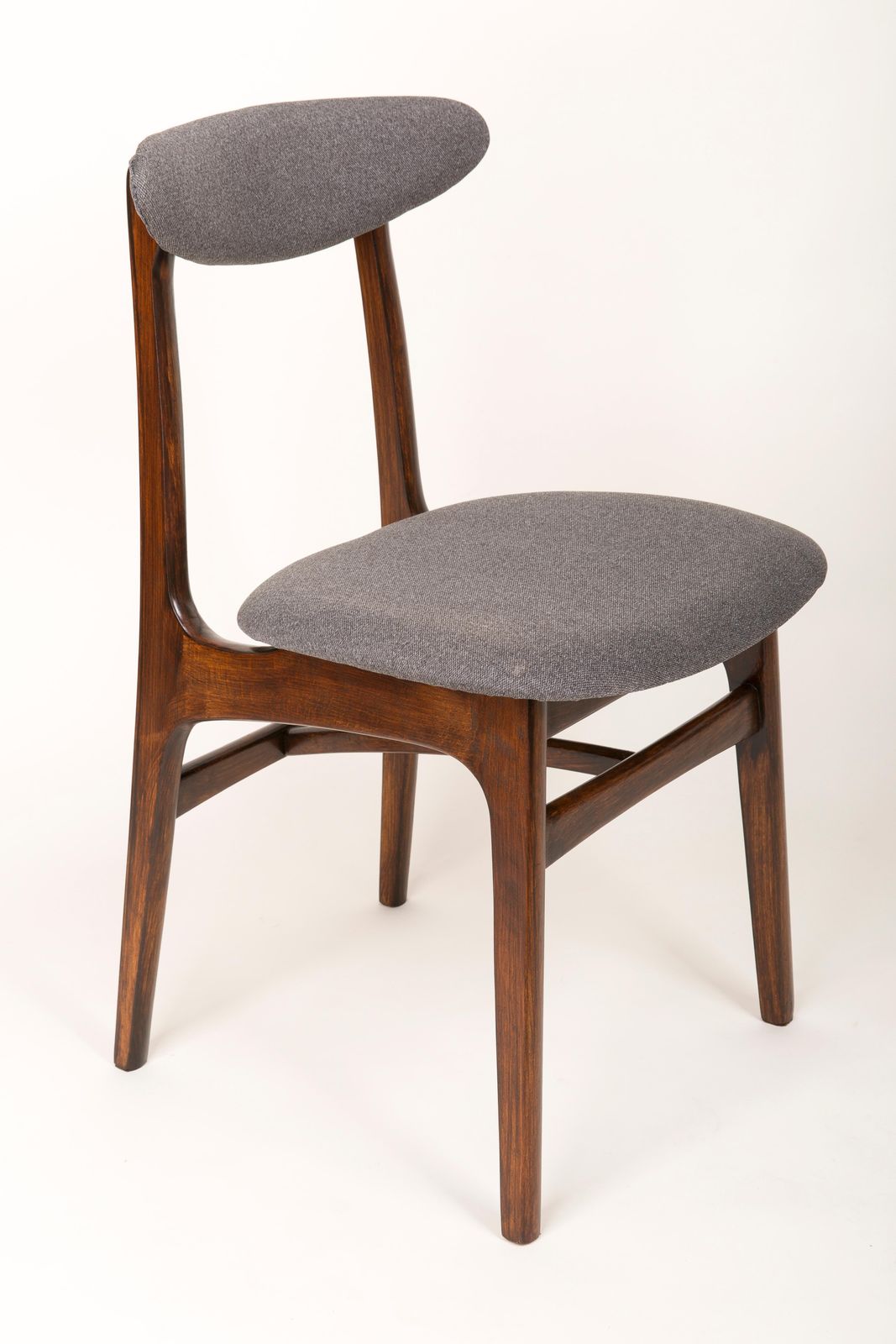 Set Of Four 20th Century Gray Chairs By Rajmund Halas, 1960s photo 1702.0