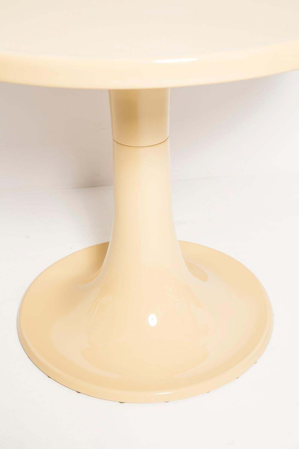2126.0 Midcentury Beige Kangaroo Table, By Ernst Moeckl, Germany, 1968 photo