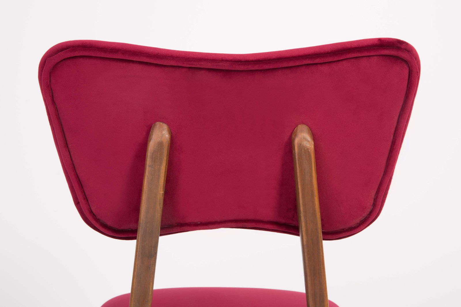 20th Century Burgundy Red Chair, 1960s photo vinterior