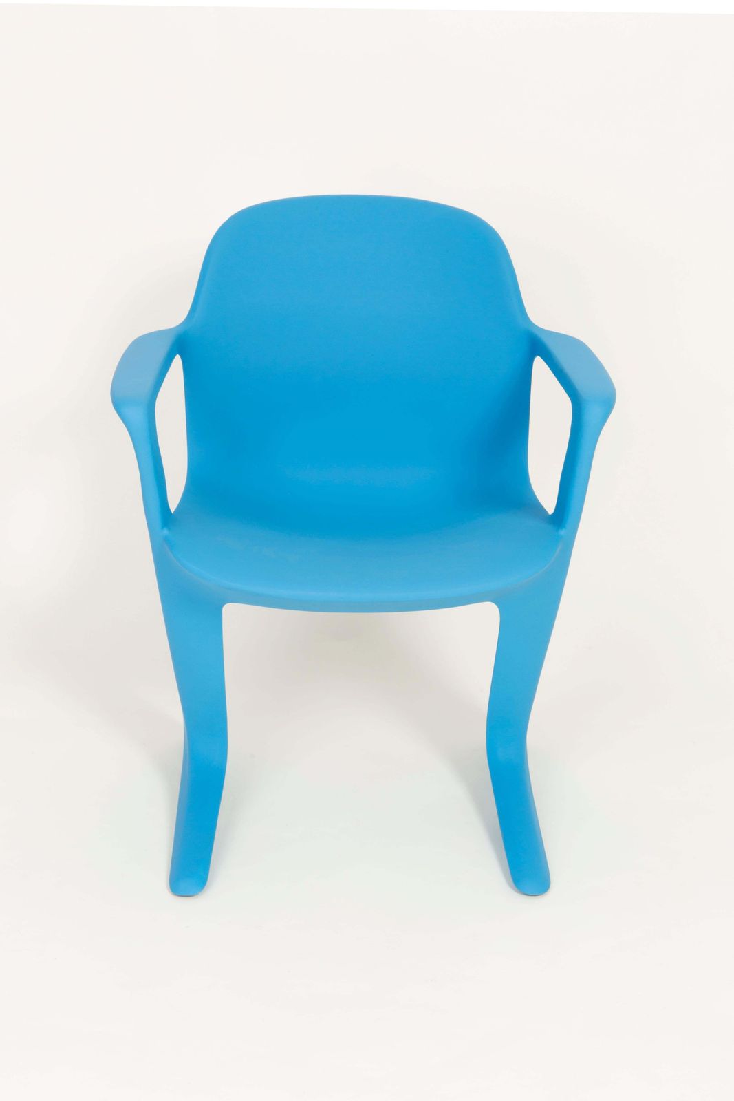 Set Of Two Blue Kangaroo Chairs Designed By Ernst Moeckl, Germany, 1968 photo buy
