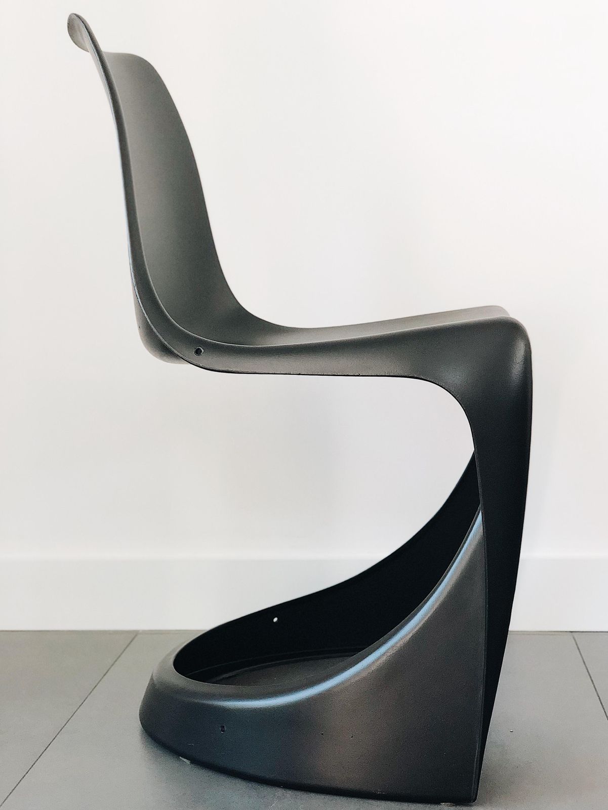 Set Of Four Black Cado Chairs, Steen østergaard, 1960s photo 1529.0