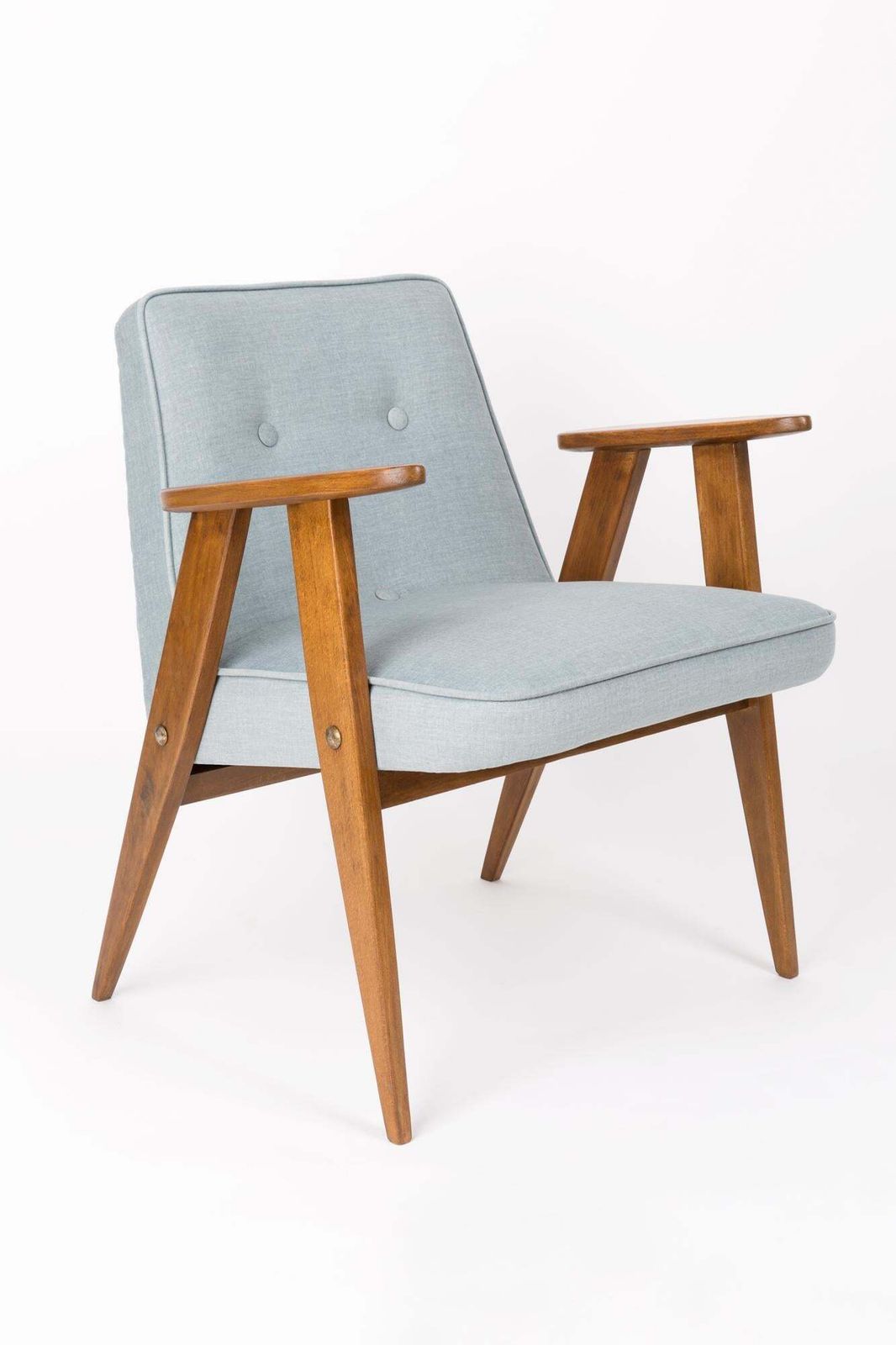 Mid Century 366 Green Armchair, Designed By Jozef Chierowski, Europe, 1960s photo furniture