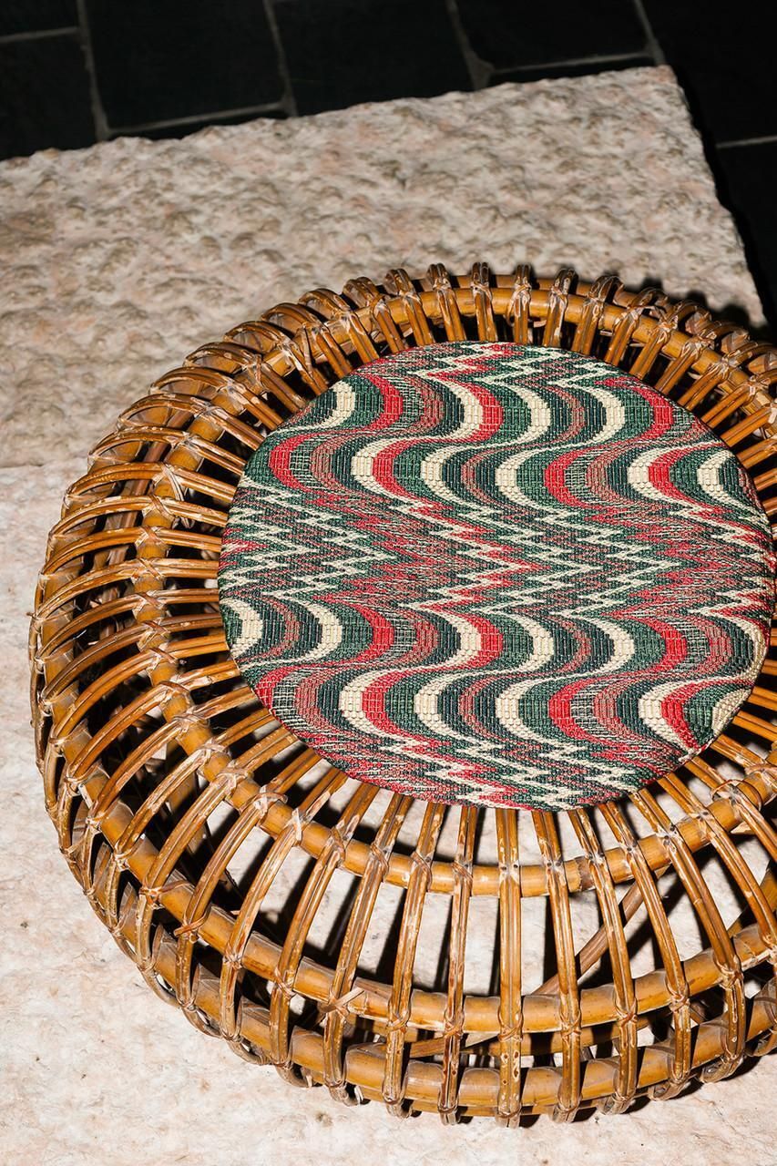 photo vintage Pair Of Mid Century Flimflam Jacquard Armchairs, By J Kedziorek, Europe, 1960s