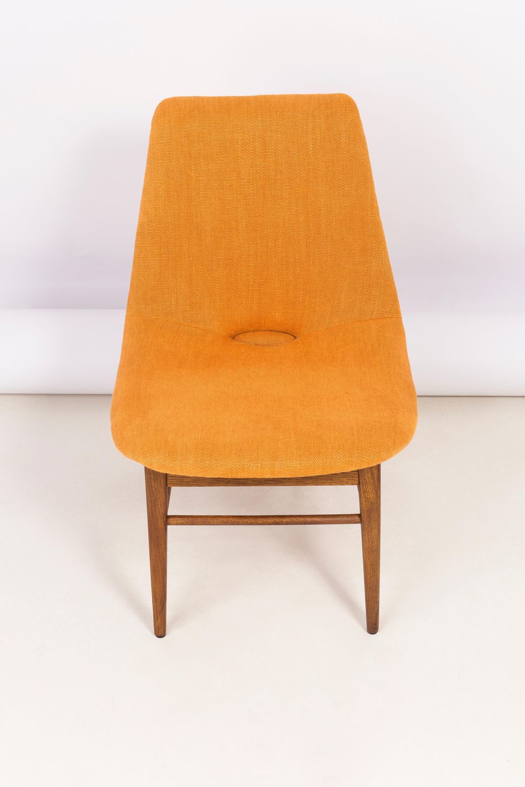 photo vinterior Set Of Two Rare 20th Century Orange Shell Chairs, H. Lachert, 1960s